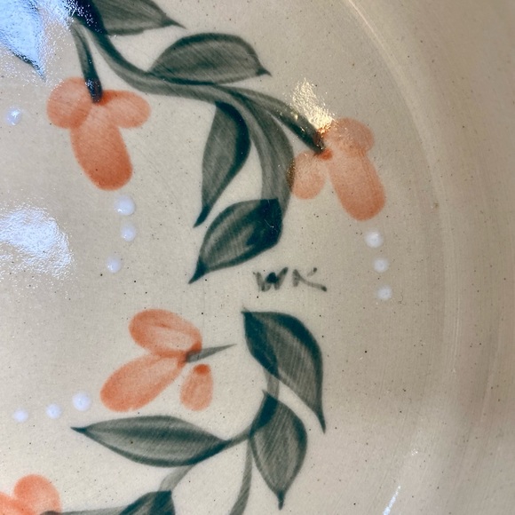 Kovack pottery bowl and trinket dish with lid Seagrove NC 3 piece signed - Picture 4 of 12